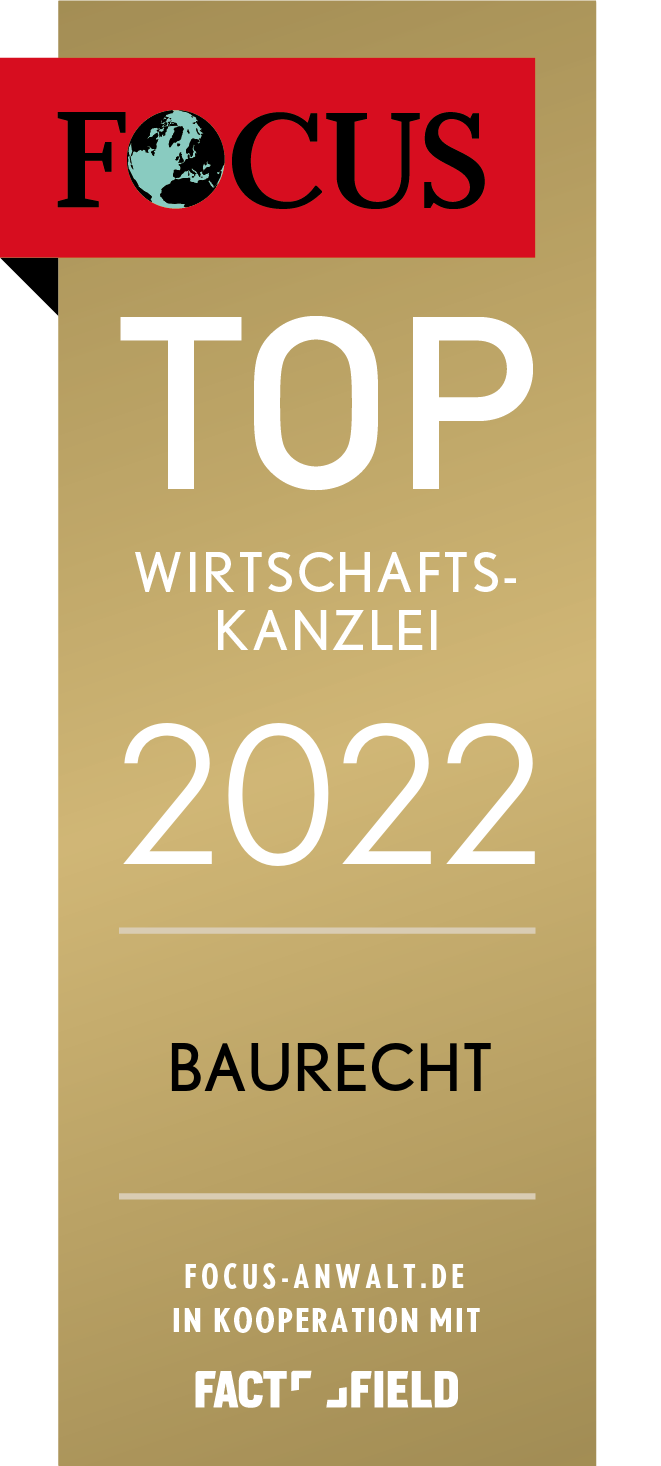 FCS Siegel TOP Wirtschaftskanzlei 2022 Baurecht